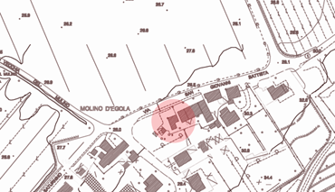 Carta tecnica - Molino d'Egola  - S. Miniato  (PI)